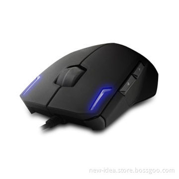 7D Gaming Mouse with Laser Tracking, USB Interface, Various Colors are Available